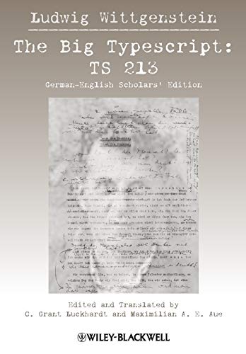 The Big Typescript: TS 213: German-English Scholars' Edition