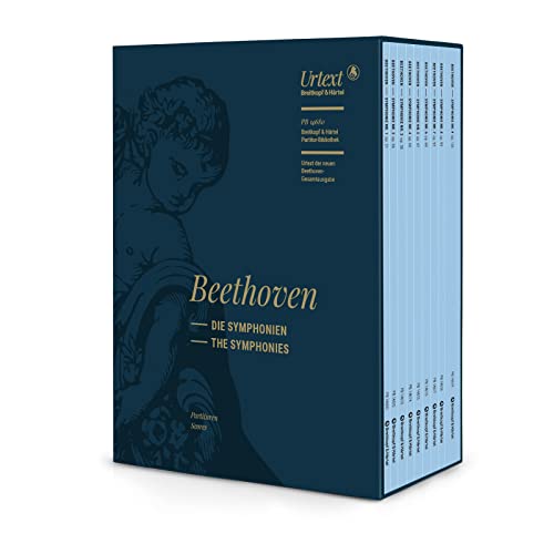 Die Symphonien - 9 Partituren im Schuber - Urtext nach der neuen Beethoven Gesamtausgabe (PB 14680): Urtext der neuen Beethoven-Gesamtausgabe von Breitkopf & Härtel