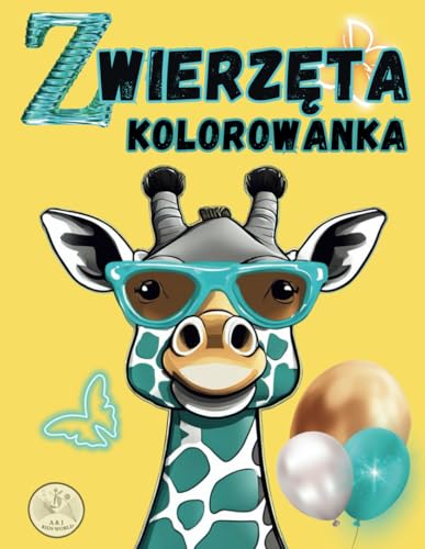 Kolorowanka zwierzęta: Kolorowanie zwierząt i zadania do wykonania I Urocze zwierzaki z Lasu, Dżungli, Farmy, Zoo i Safari I Edukacyjne i Kreatywne Kolorowanki I (Magical Luffi Kolorowanki, Band 1) von Independently published