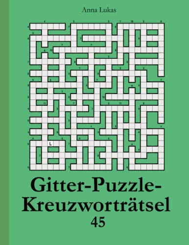 Gitter-Puzzle-Kreuzworträtsel 45 von udv