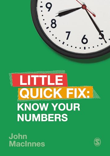 Know Your Numbers: Little Quick Fix von Sage Publications