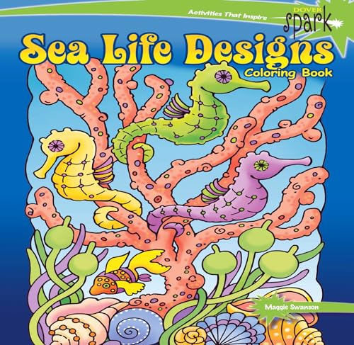 Sea Life Designs Coloring Book (Dover Sea Life Coloring Books) von Dover Publications