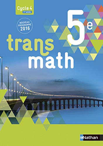 Transmath 5e. Grand Format. Livre de l`élève