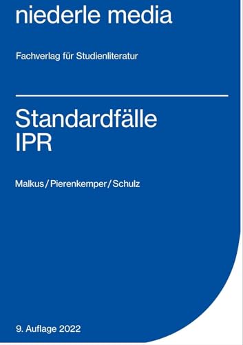 Standardfälle IPR - 2022 von Niederle, Jan Media