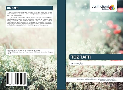 TOZ TAFTI: Antalogiya von JustFiction Edition