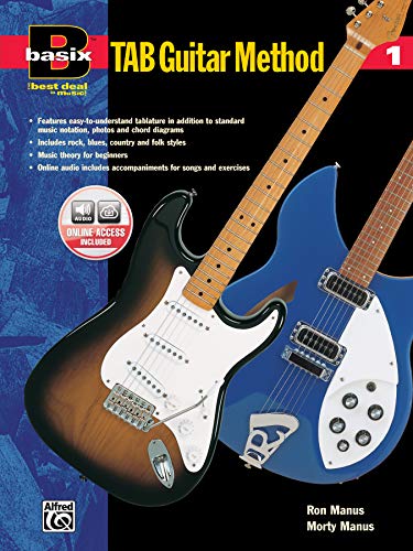 Basix Tab Guitar Method, Bk 1: Book & Online Audio [With CD] (Basix Series)