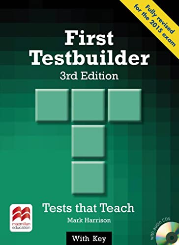 First Testbuilder: 3rd Edition (2015).Tests that Teach / Student’s Book with 2 Audio-CDs (with Key) von Hueber