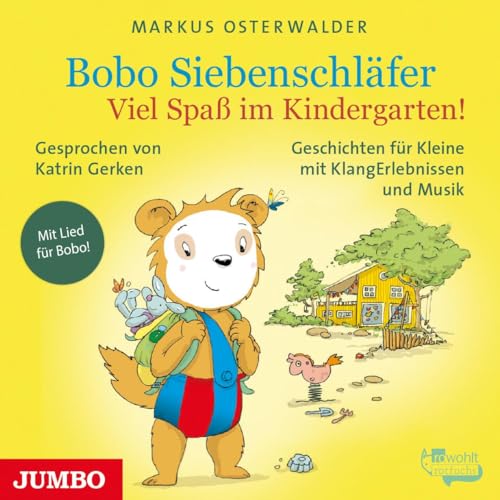 Bobo Siebenschläfer. Viel Spaß im Kindergarten!: CD Standard Audio Format, Lesung von Jumbo Neue Medien + Verla