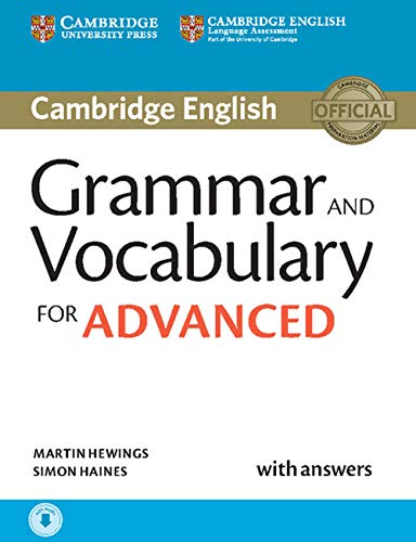 Grammar and Vocabulary for Advanced Book with Answers and Audio: Self-Study Grammar Reference and Practice (Cambridge Grammar for Exams) von Cambridge University Press