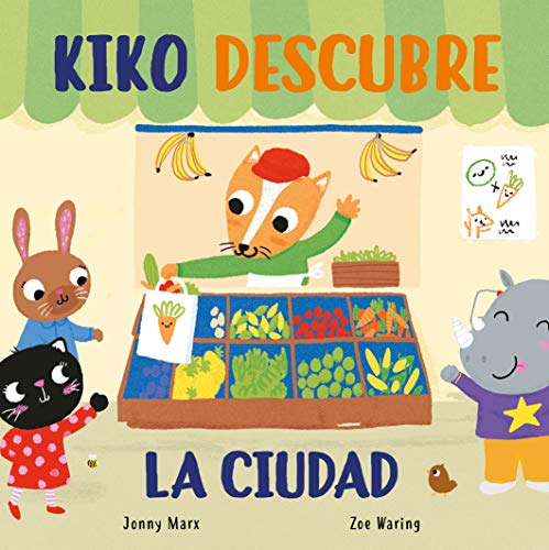 Kiko descubre la ciudad (Abre y descubre. Libro de cartón con solapas) (Pequeñas manitas) von BEASCOA