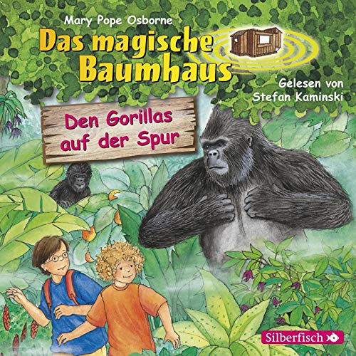 Den Gorillas auf der Spur (Das magische Baumhaus 24): 1 CD von Silberfisch