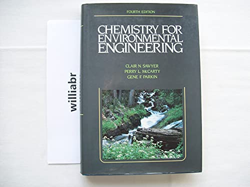 Chemistry for Environmental Engineering