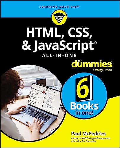 HTML, CSS, & JavaScript All-in-One For Dummies von Wiley John + Sons