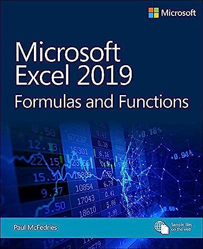 Microsoft Excel 2019 Formulas and Functions (Business Skills) von Microsoft