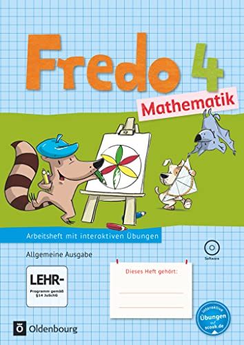 Fredo - Mathematik - Ausgabe A - 2015 - 4. Schuljahr: Arbeitsheft mit interaktiven Übungen online - Mit Übungssoftware auf CD-ROM von Oldenbourg Schulbuchverl.