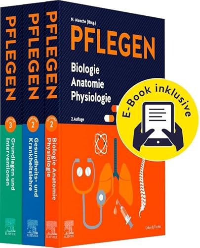 PFLEGEN Lernpaket 2.A. + E-Books: Grundlagen - Anatomie - Krankheitslehre