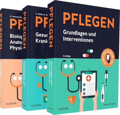 PFLEGEN Lernpaket: Grundlagen - Anatomie - Krankheitslehre von Elsevier