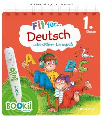 BOOKii Fit für Deutsch Interaktiver Lernspaß 1. Klasse (BOOKii / Antippen, Spielen, Lernen) von BOOKii