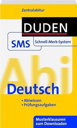 Abi Deutsch (Duden SMS - Schnell-Merk-System)