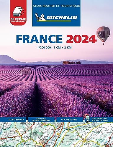 France 2024 - Tourist & Motoring Atlas Multi-flex von Michelin Editions des Voyages
