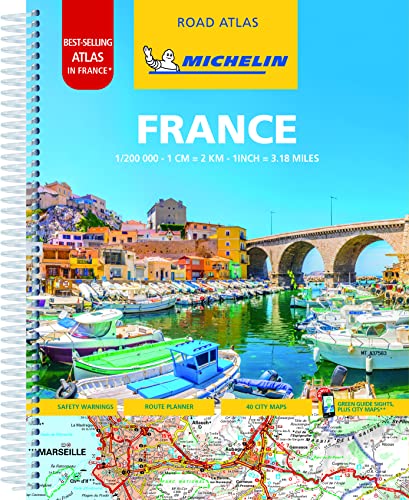 France -A4 Tourist & Motoring Atlas (French) (Atlas (Michelin)) von MICHELIN