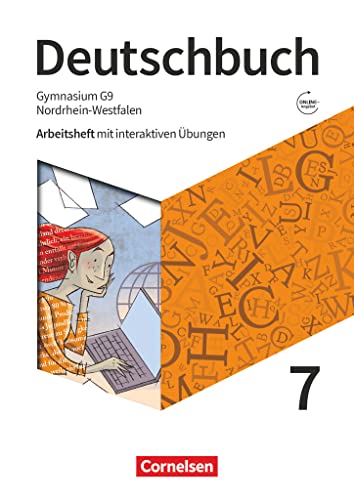 Deutschbuch Gymnasium - Nordrhein-Westfalen - Neue Ausgabe - 7. Schuljahr: Arbeitsheft mit interaktiven Übungen online - Mit Lösungen