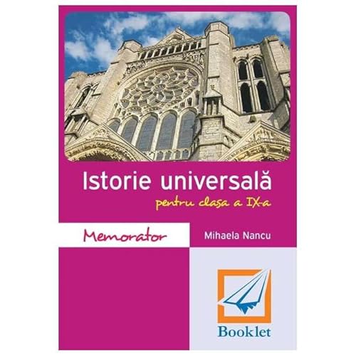 Memorator De Istorie Universala. Clasa 9 von Booklet