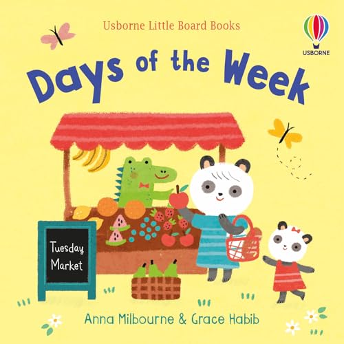 Days of the week (Little Board Books) von Usborne