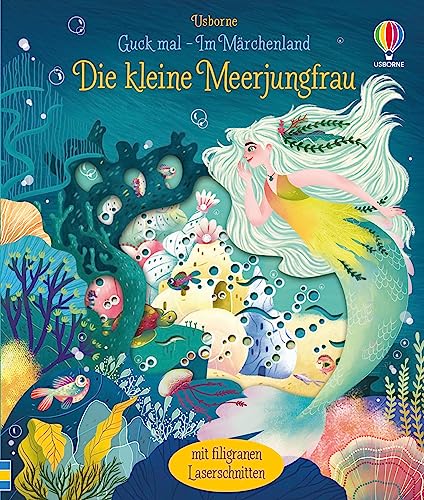 Guck mal - Im Märchenland: Die kleine Meerjungfrau: moderne Märchen-Nacherzählung – ab 3 Jahren (Guck-mal-im-Märchenwald-Reihe) von Usborne Publishing