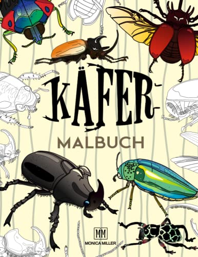 Käfer-Malbuch: Deutsche Version