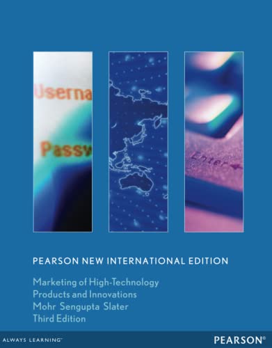 Marketing of High-Technology Products and Innovations: Pearson New International Edition