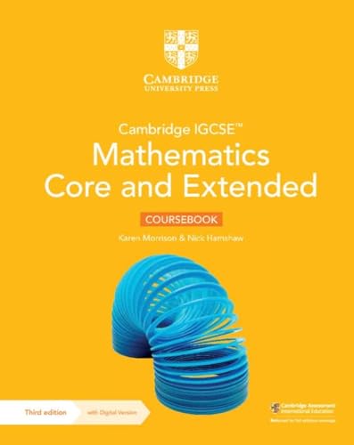 Cambridge IGCSR Core and Extended Mathematics Coursebook (Cambridge International IGCSR) von Cambridge University Press