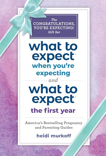 What to Expect: The Congratulations, You're Expecting! Gift Set NEW: (Includes What to Expect When You're Expecting and What to Expect The First Year)
