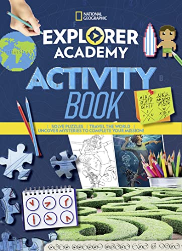 Explorer Academy Ultimate Activity Challenge: Solve Puzzles, Travel the World, Uncover Mysteries to Complete Your Mission!