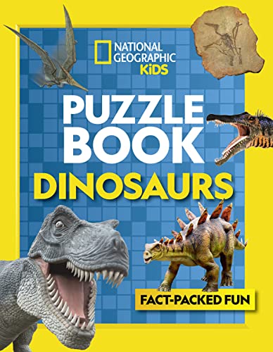 Puzzle Book Dinosaurs: Brain-tickling quizzes, sudokus, crosswords and wordsearches (National Geographic Kids) von HarperCollins