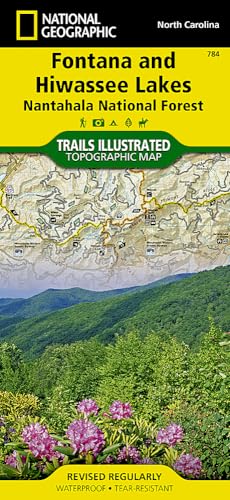Fontana & Hiwassee Lakes: National Geographic Trails Illustrated USA Südosten: Trails Illustrated Other Rec. Areas (National Geographic Trails Illustrated Map, Band 784)