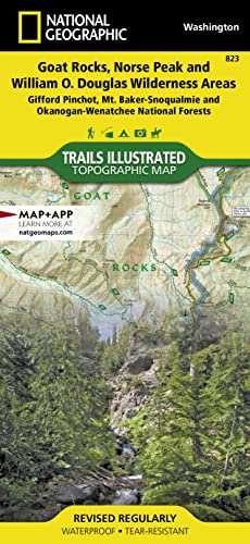 Goat Rocks, Norse Peak and William O. Douglas Wilderness Areas [gifford Pinchot, Mt. Baker-Snoqualmie, and Okanogan-Wenatchee National Forests]: ... Geographic Trails Illustrated Map, Band 823)
