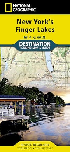 New York's Finger Lakes: Waterproof, tear-resistant (National Geographic Destination Map)