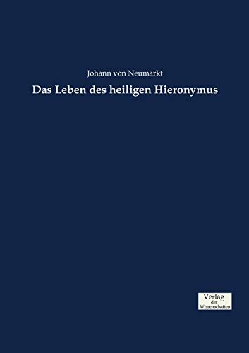 Das Leben des heiligen Hieronymus von Vero Verlag