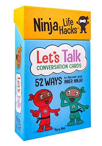 Ninja Life Hacks: Let's Talk Conversation Cards: (Children's Daily Activities Books, Children's Card Games Books, Children's Self-Esteem Books, Social Skills Activities for Kids) von Insight Kids