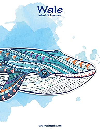 Wale-Malbuch für Erwachsene 1 von CREATESPACE