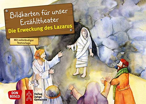 Die Erweckung des Lazarus. Kamishibai Bildkartenset.: Entdecken - Erzählen - Begreifen: Kinderbibelgeschichten. (Bibelgeschichten für unser Erzähltheater)