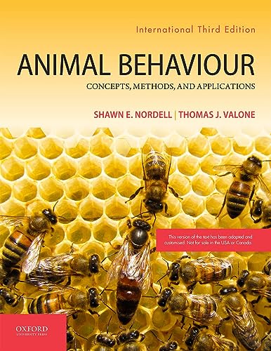 Animal Behavior: Concepts, Methods, and Applications