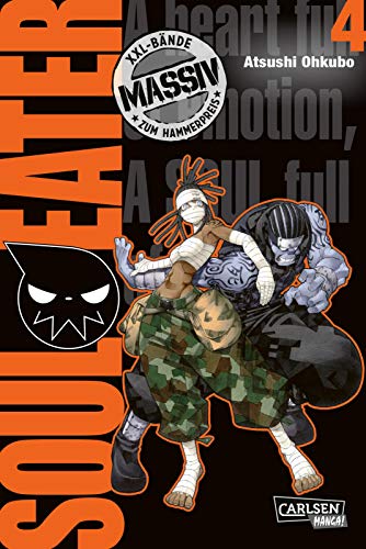 Soul Eater Massiv 4: Düstere Manga Fantasy-Action im Sammelband (4) von CARLSEN MANGA