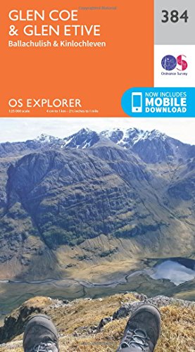 Glen Coe (OS Explorer Map, Band 384)