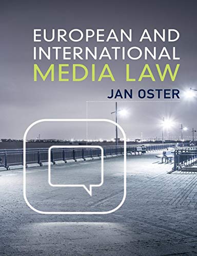 European and International Media Law von Cambridge University Press