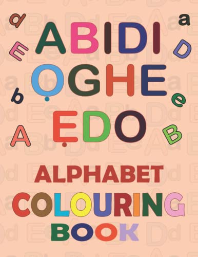 ABIDI OGHE ẸDO - Ẹdo Alphabet Colouring Book