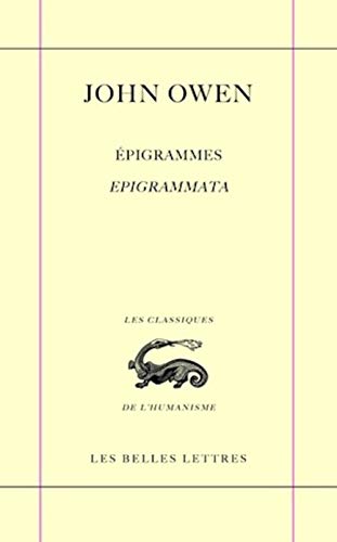 Epigrammes / Epigrammata: 1606-1612 (Classiques De L'humanisme, Band 46)