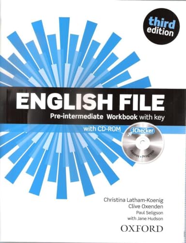 English File 3rd Edition Pre-Intermediate. Workbook with Key and iChecker (English File Third Edition)