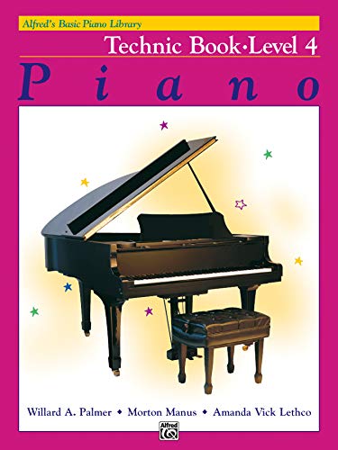 Alfred's Basic Piano Library Piano Course, Technic Book Level 4